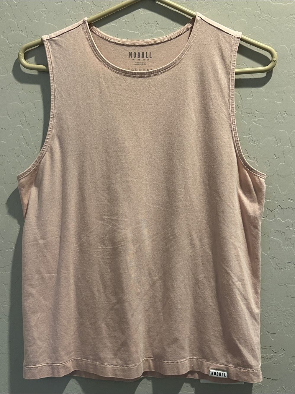 NOBULL Women's Light Blush Muscle Tank size S